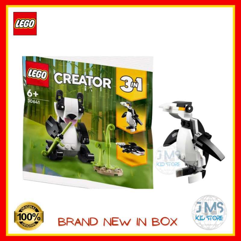 Promo LEGO CREATOR 3 IN 1 PANDA BEAR 30641 - GANI12 Diskon 50% di