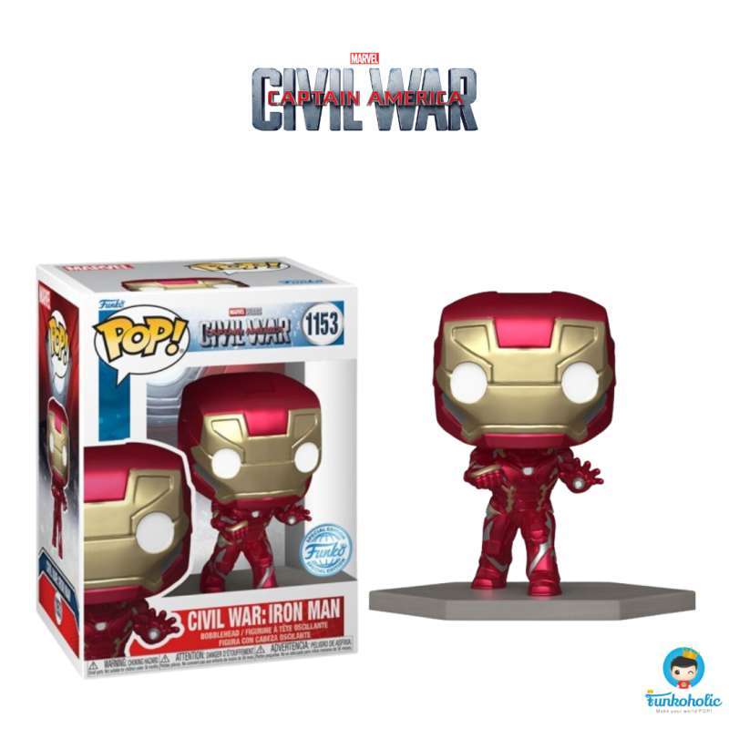 Funko POP! Marvel Captain America: Civil War Iron Man #1153