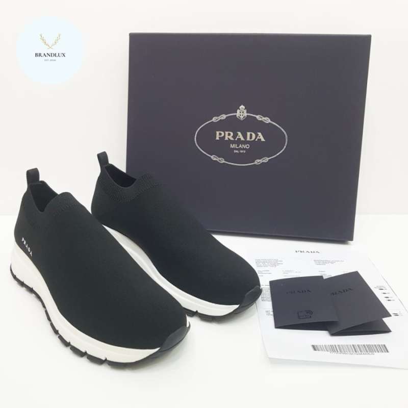 Calzature donna prada online sneakers