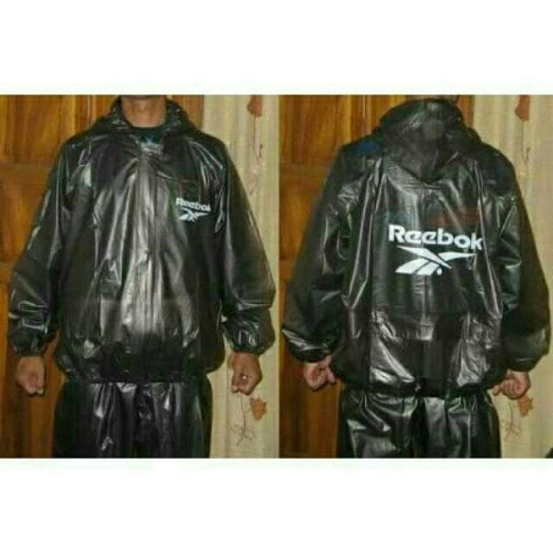 jas hujan jaket sauna reebok jumbo xxxl