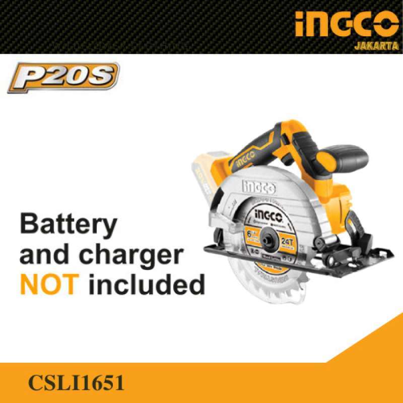Promo CIRCULAR SAW CORDLESS MESIN GERGAJI SERKEL KAYU BATERAI