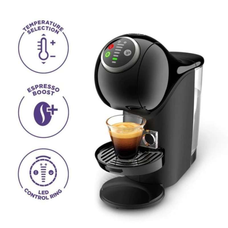 NESCAFE DOLCE GUSTO GENIO S PLUS BLACK COFFEE MACHINE MAKER KRUPS KOPI  LORENA