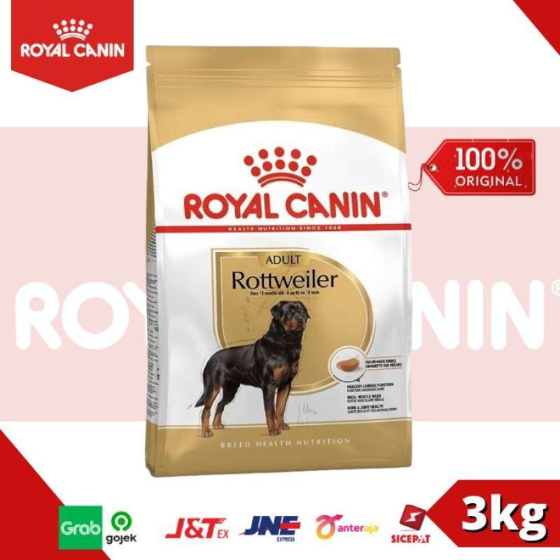 Promo 100 Produk Ori Royal Canin Rottweiler Adult Makanan Anjing