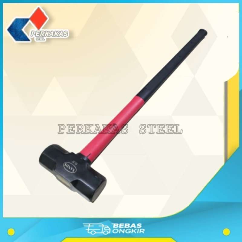 Promo Palu Godam 5 Kg Stone Hammer martil 10 Lbs bodem Diskon 23