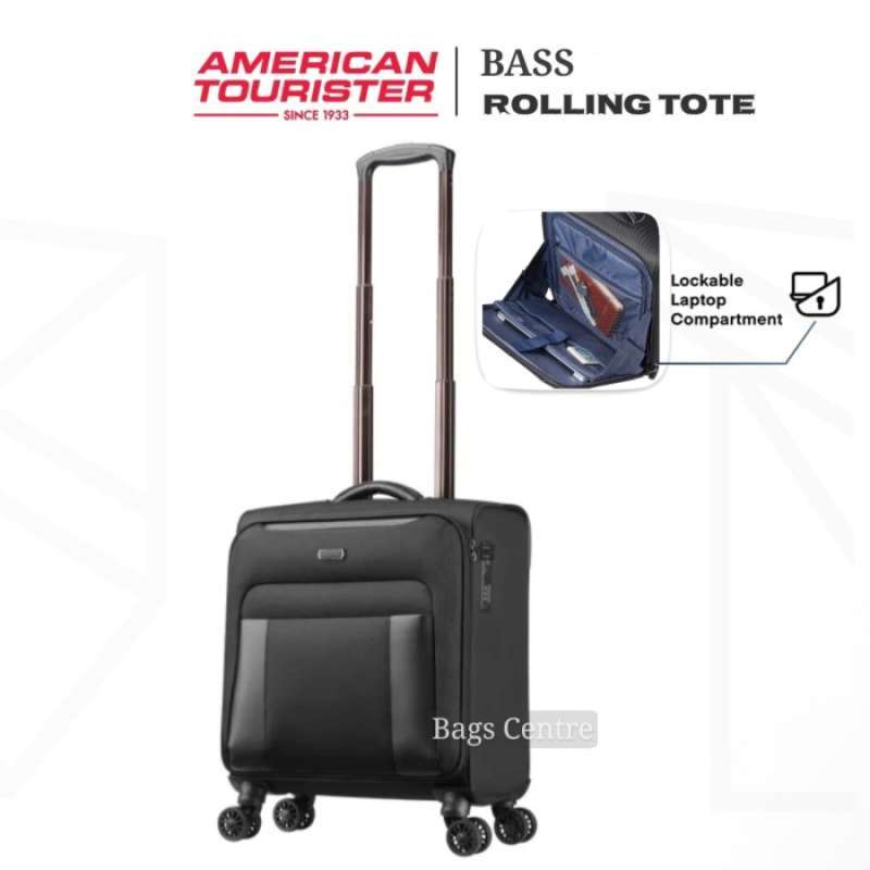 American tourister rolling tote travel best sale