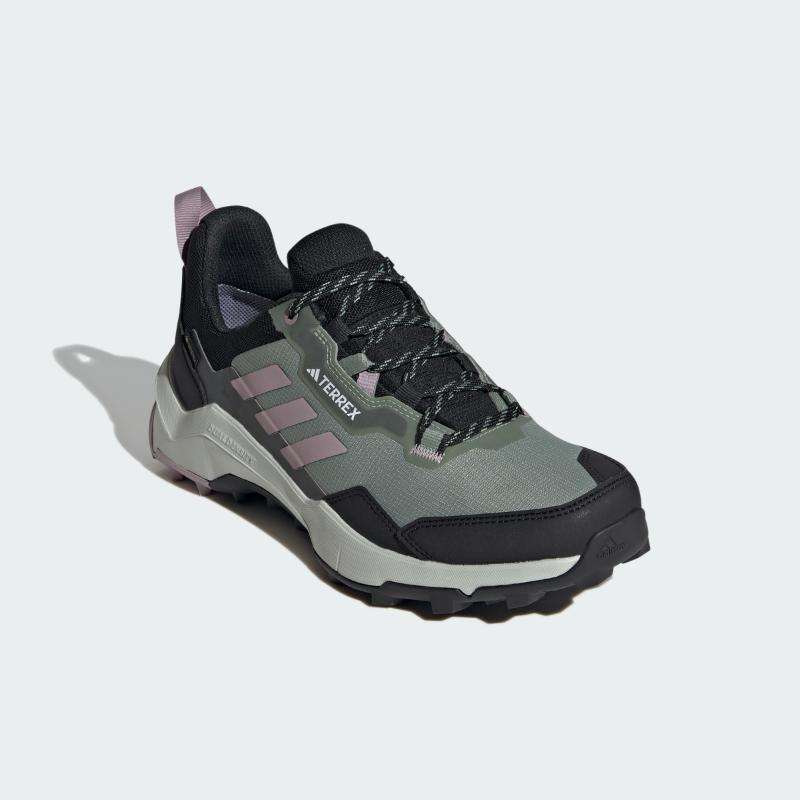 Jual adidas Junior Terrex AX4 GORE TEX Hiking Shoes Silver Green