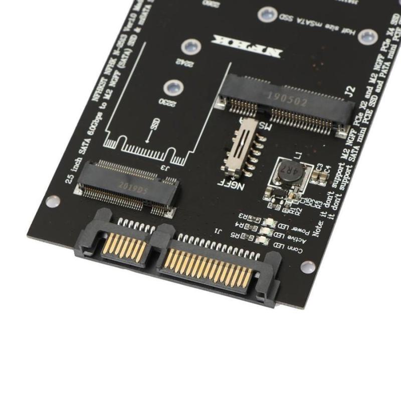 Jual Adapter Ssd Msata Dan M2 To Sata Konverter Dual Fungsi