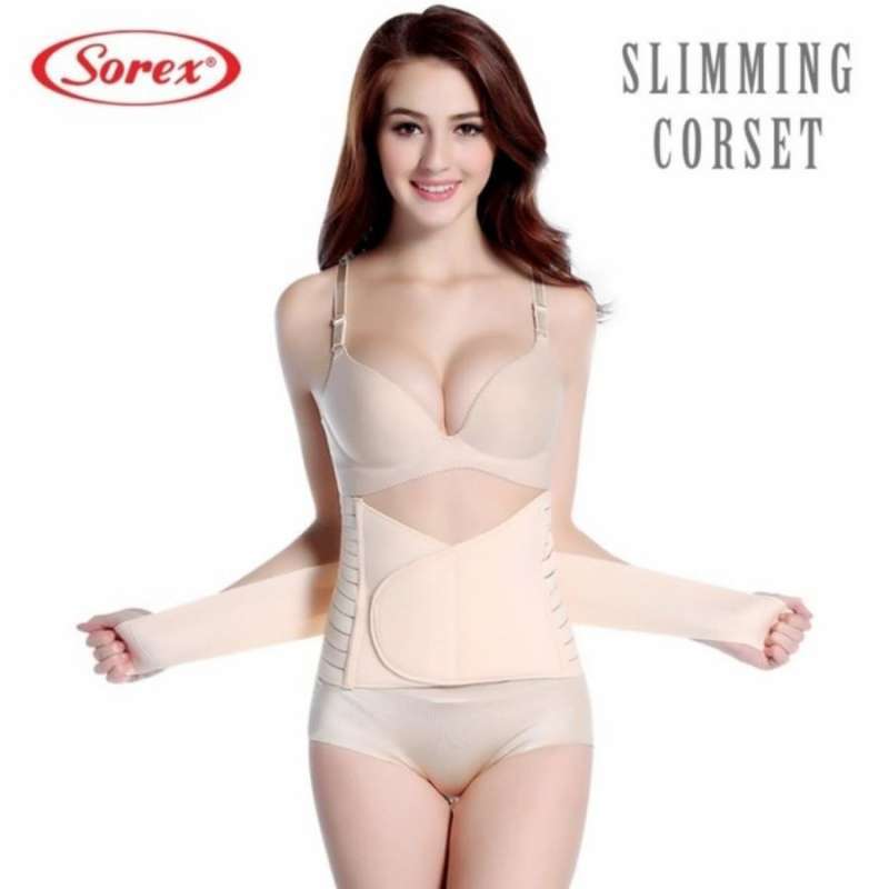 Jual Sorex Slimming Corset 8052 stagen Korset Pasca Melahirkan Hitam Di Seller Rnl Baby Shop Keprabon Kota Surakarta solo Blibli