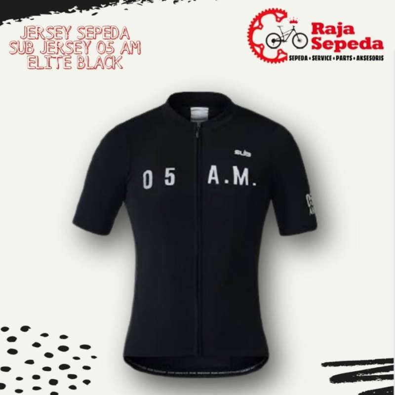 JERSEY SEPEDA SUB JERSEY 05AM ELITE ORIGINAL BLACK