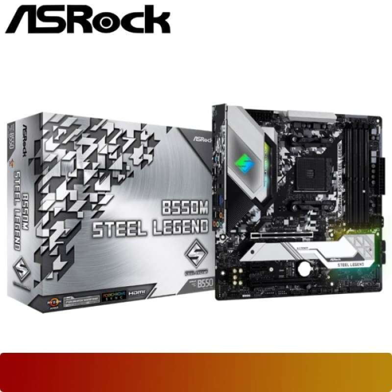 Motherboard Asrock B550 Steel Legend Rgb B550m Steel Legend Am4