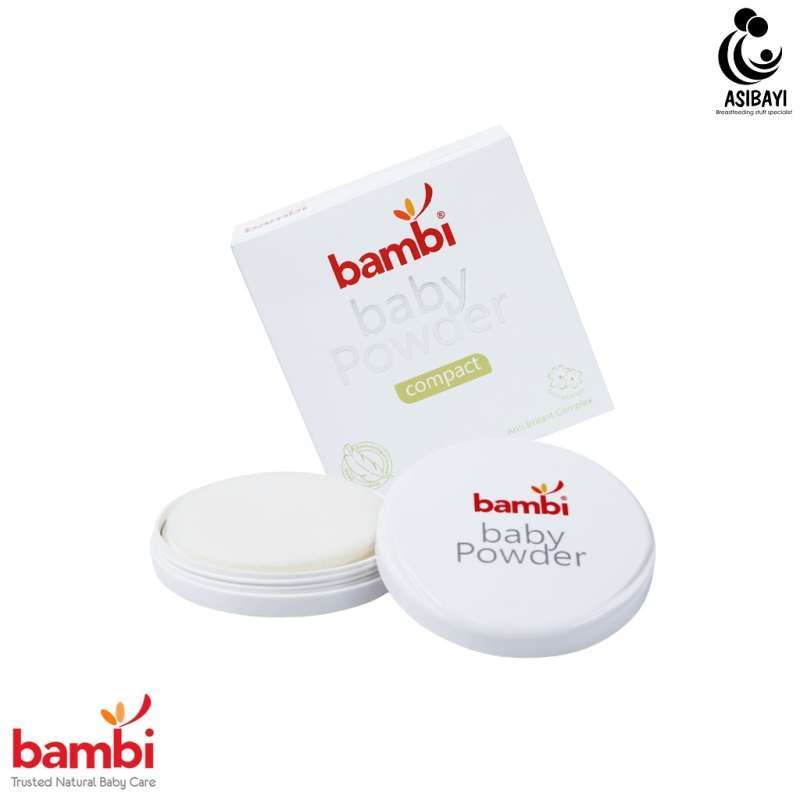 Jual Bambi Compact Baby Powder Bedak Bayi Padat Aman Di Seller