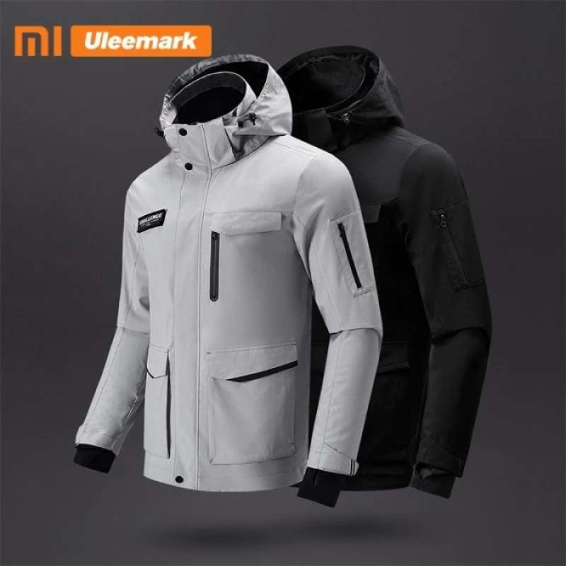 Jaket hoodie waterproof top