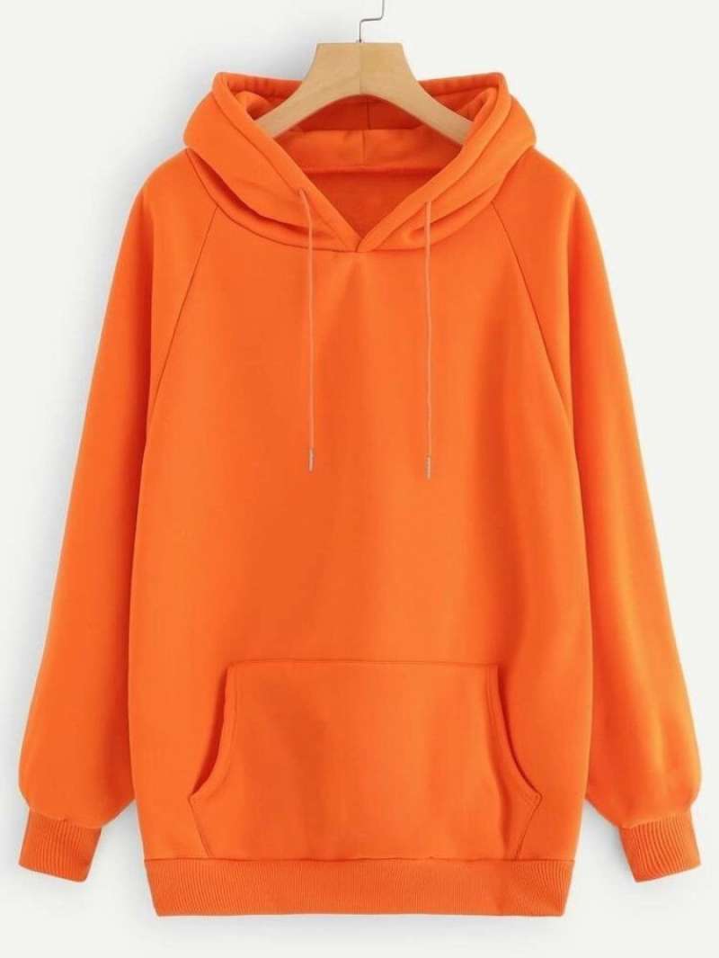 Hoodie orange polos sale