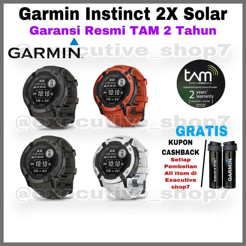 Daftar Harga Garmin Instinct 2 X Solar Original Spesifikasi Lengkap Desember 2024