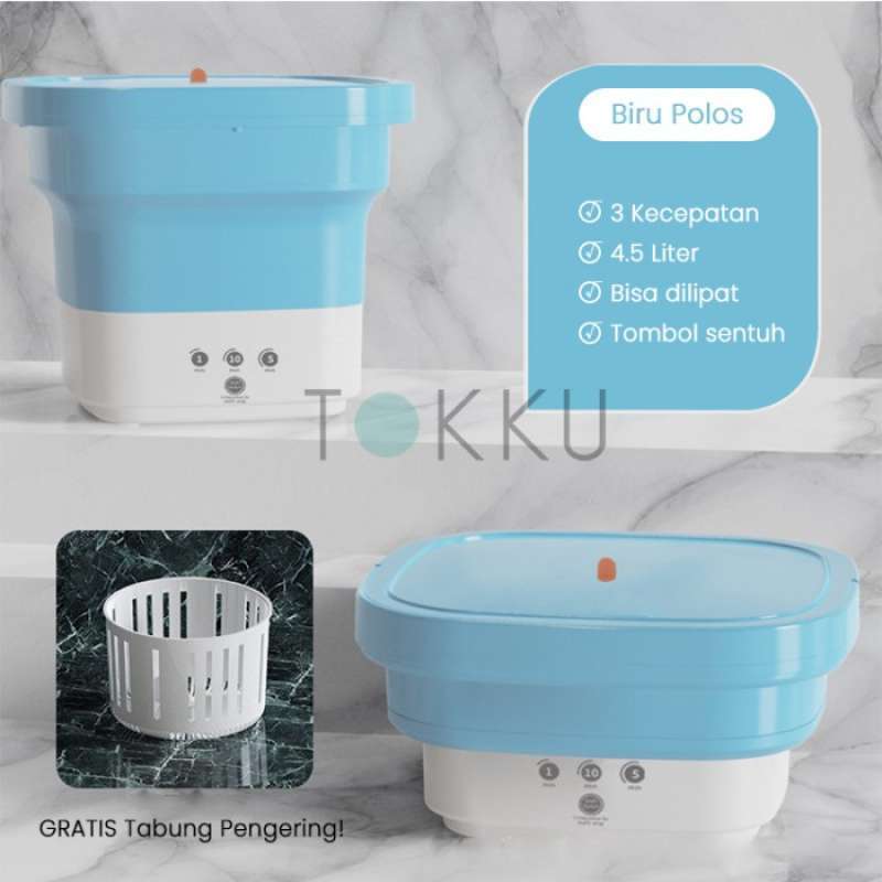 Promo Zs Banyak Gratisan Mesin Cuci Portable Lipat Mini Folding
