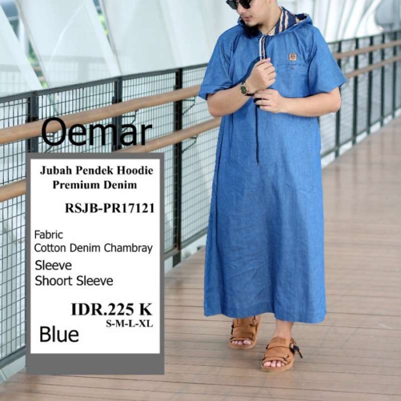 Promo Gamis Jubah Hodie Bahan Denim Jembrey Al Amwa Terbaru jubah Pria Diskon 23 Di Seller Zamora Store Cengkareng Barat Kota Jakarta Barat Blibli