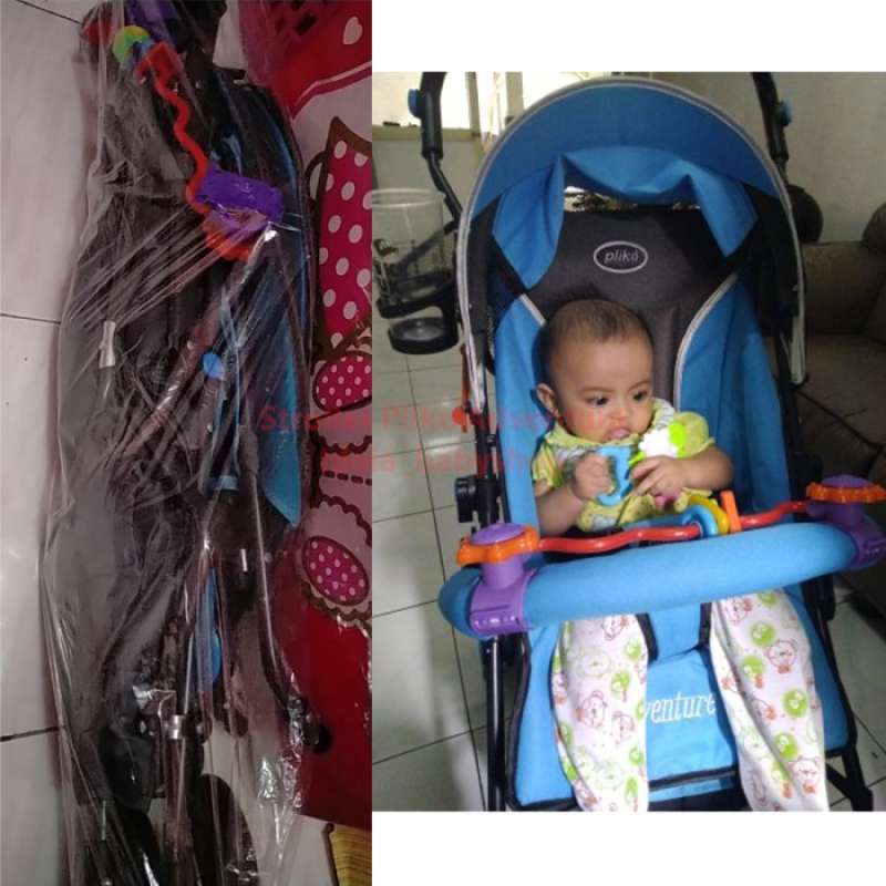 Jual Stroller Pliko Adventure 2 Navy Blue di Seller nawangshop