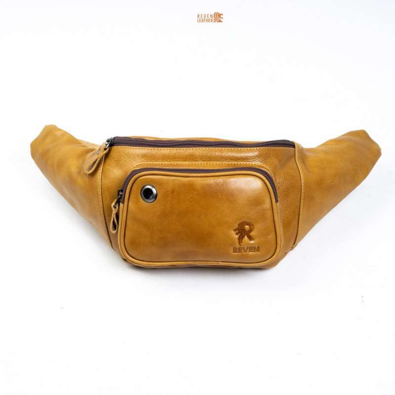 Jual Reven Leather Waistbag Pria Kulit Asli zeus Waistbag Model Terbaru Tredly tas Santai Pria tas Branded Pria Di Seller Reven Alona Store Reven Leather Kab. Malang Blibli