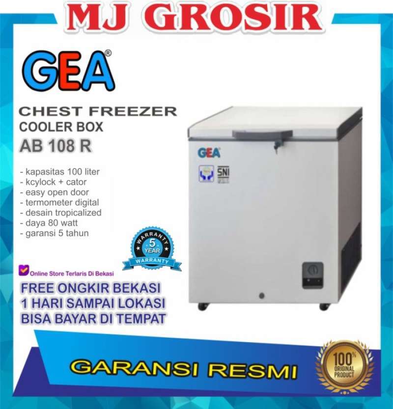 Chest freezer on sale gea 100 liter