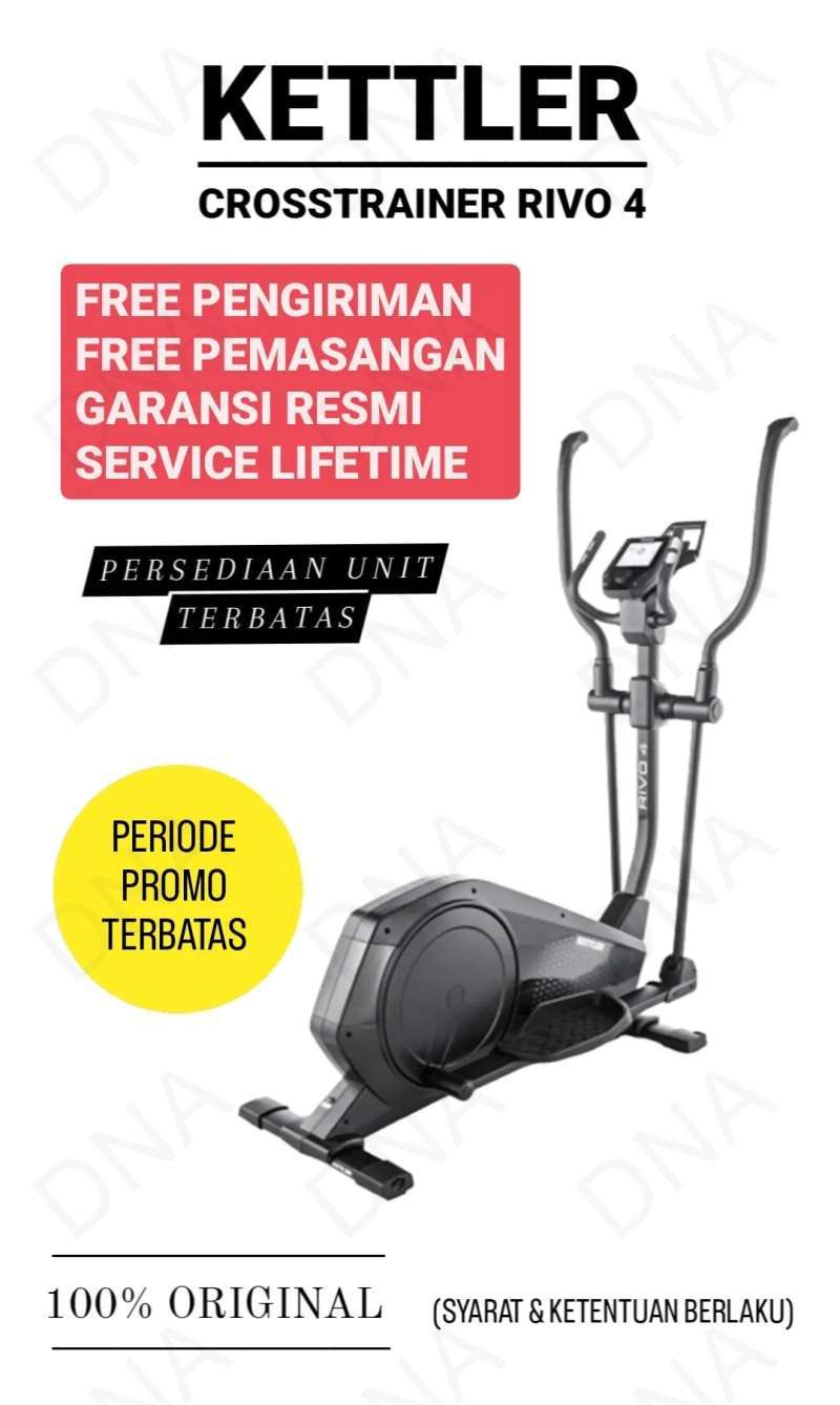 Promo Sepeda Elliptical CROSSTRAINER KETTLER RIVO 4 ORIGINAL
