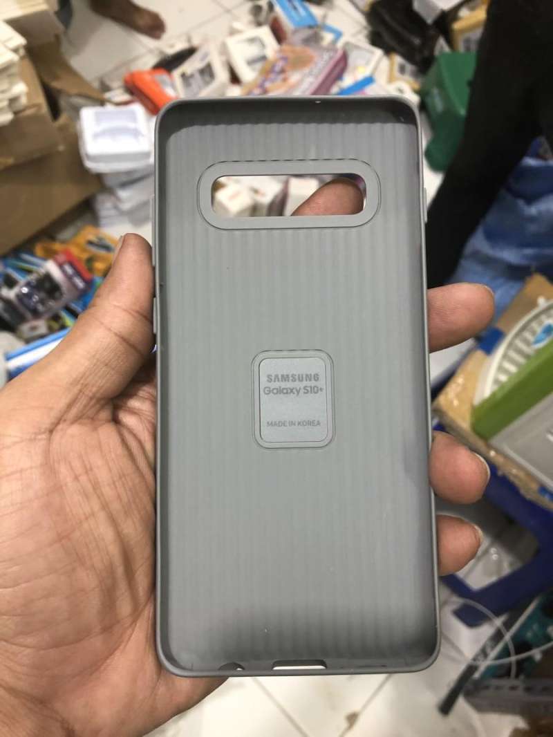 Jual Protective Standing Cover Samsung Galaxy S10 Plus Original