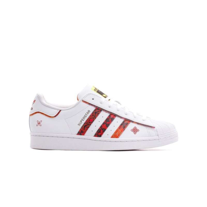 Jual Adidas Superstar White Red Original Terbaru Harga Promo
