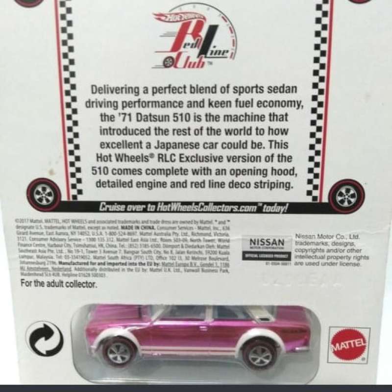ホットホイールズ 2018 RLC ´71 Datsun 510 ピンク 激安新作 - 3cats.jp