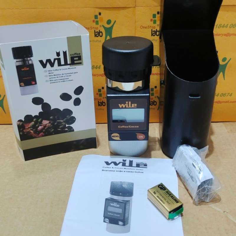 Wile coffee and shop cocoa moisture meter
