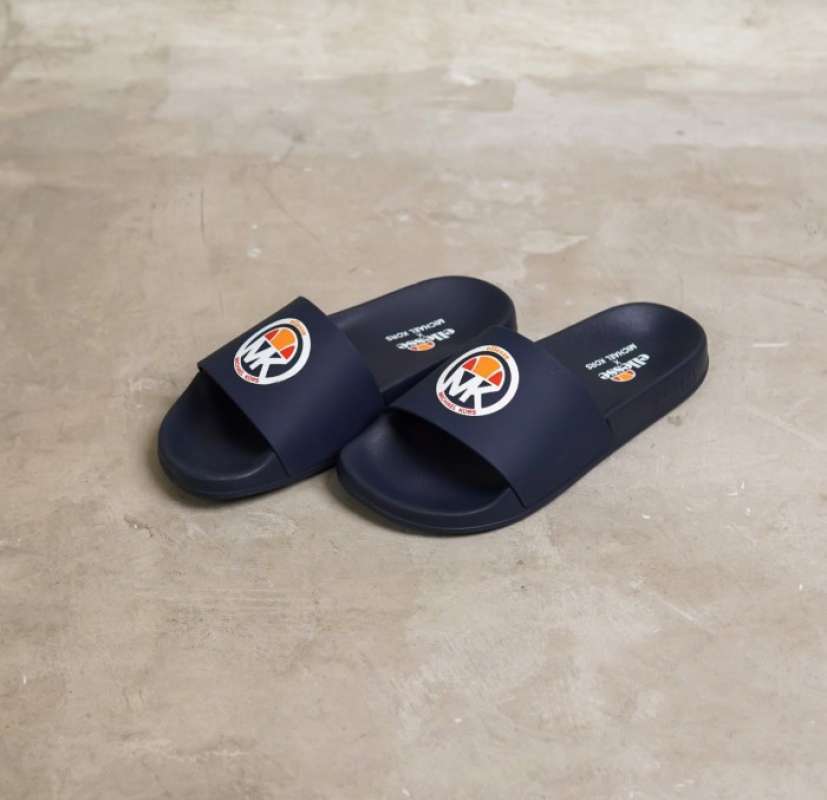 Michael kors navy sandals shop