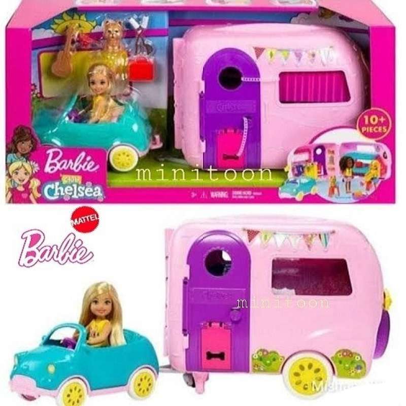 Mobil camping 2025 barbie