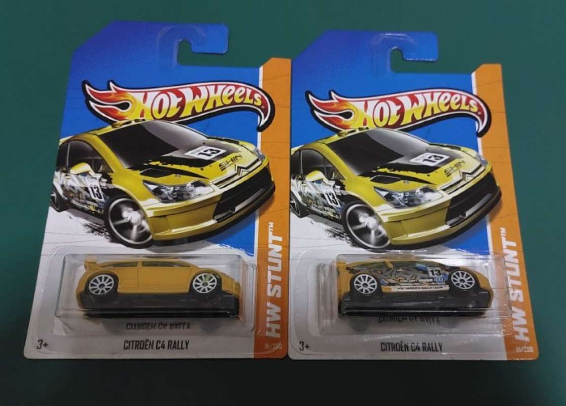 Promo Hot Wheels CITROEN C4 RALLY ERROR TAMPOO POLOS NORMAL