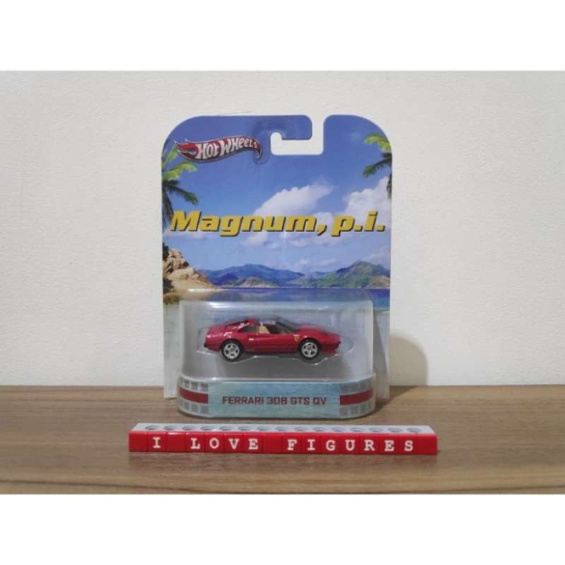 Promo Hotwheels Retro Ferrari 308 GTS QV MAGNUM p.i. Hot Wheels