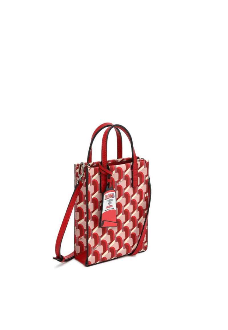 Promo Rosa.k Cabas Monogram Tote Real Red_xs Diskon 25% Di