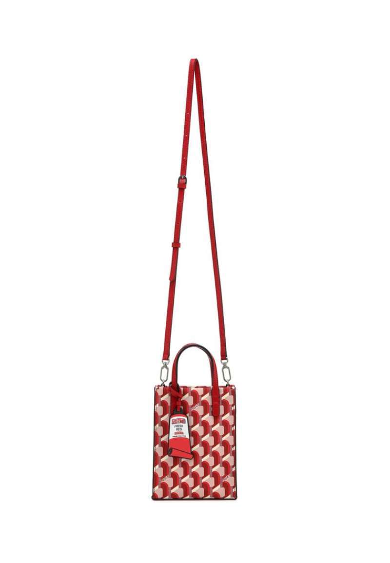 Promo Rosa.k Cabas Monogram Tote Real Red_xs Diskon 25% Di