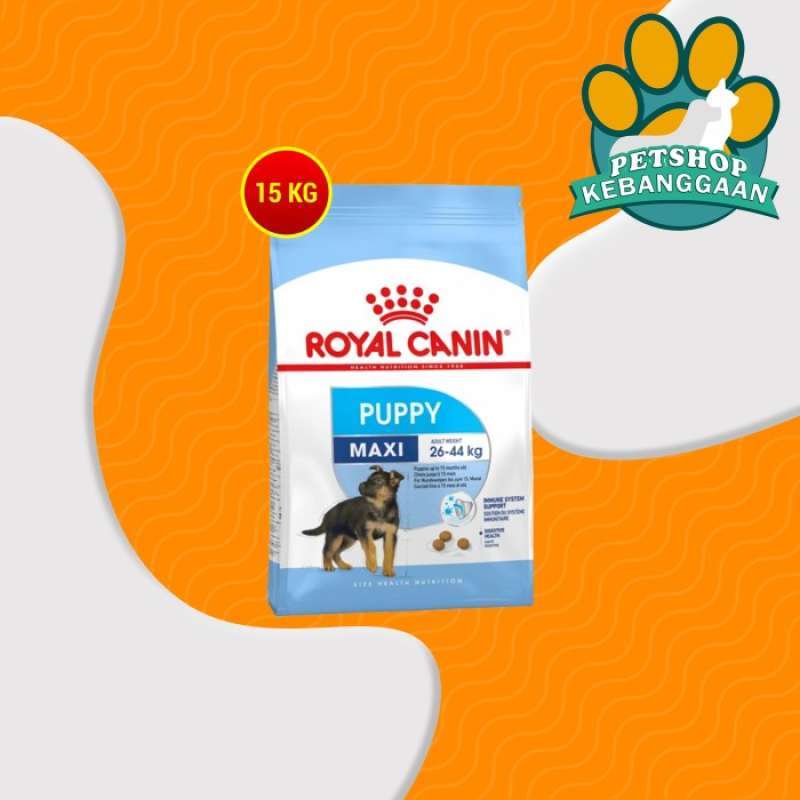 Promo Dog Food Makanan Anjing Royal Canin Maxi Puppy 15Kg Junior