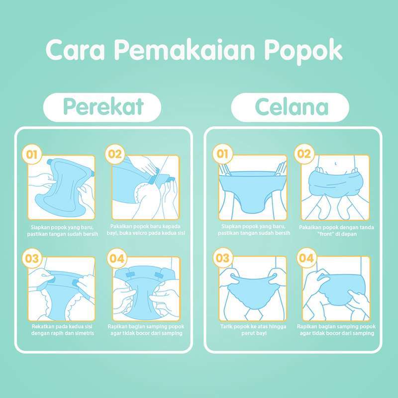 Cara pakai clearance pampers pants