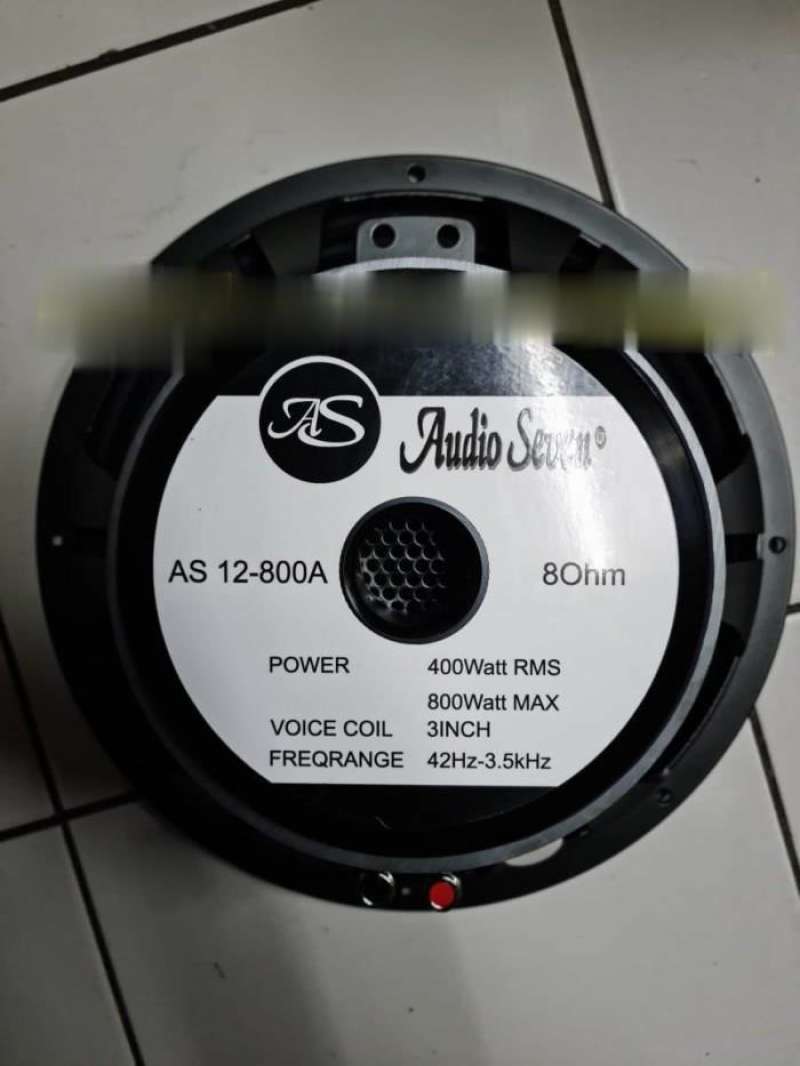 Speaker audio seven 12 inch best sale