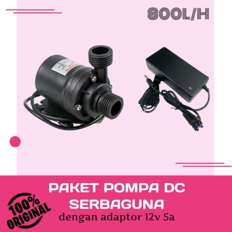 Promo Paket Pompa Dc Serbaguna Untuk Water Heater + Adaptor 12V Diskon 33%  di Seller Belibanyak Shop - Harapan Jaya, Kota Bekasi | Blibli