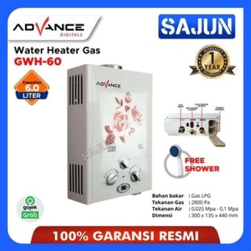 Harga water heater gas sale