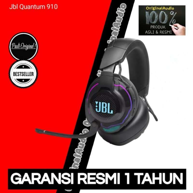 Jual JBL Quantum 910 / Quantum910 Wireless ANC Over-Ear Gaming Headset di  Seller Indah Komputer - Tegal Alur, Kota Jakarta Barat | Blibli