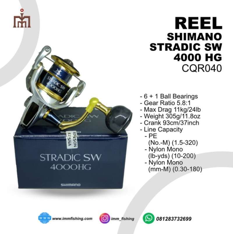 Jual Reel Shimano Stradic Sw 5000Xg di Seller Berkah Sejahtera Store -  Petojo Utara, Kota Jakarta Pusat