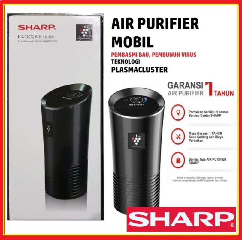 Harga air purifier sharp untuk shop mobil