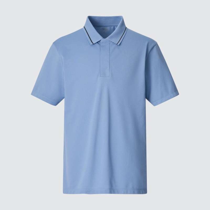 Jual Uniqlo Kaos Polo DRY EX Lengan Pendek Tipping 464898