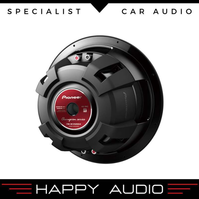 Promo Subwoofer 12 PIONEER TS W312D4 DOUBLE COIL PIONEER Diskon 23