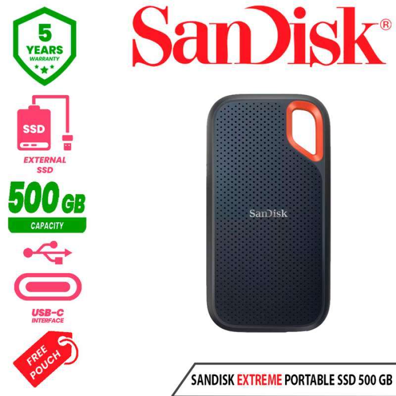 Promo Extreme Portable SSD 500GB External SSD up to 1050 MB s