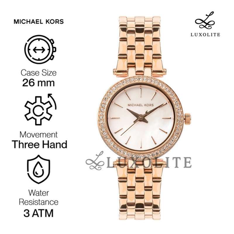 Jual Jam Tangan Wanita Michael Kors Mk3832 Darci White Dial Stainless Steel Di Seller Bossindo Official Gempolsari Kota Bandung Blibli