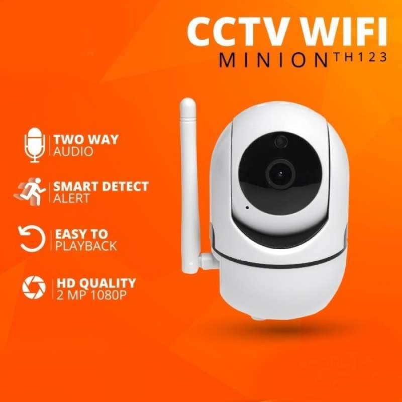 Promo Kamera Cctv Wireless V380 Pro Baby Cam Model Minion