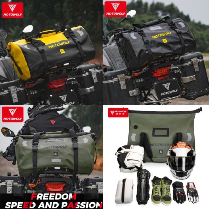 Promo Tas Motor Touring Motowolf Tas Travel Tas Anti Air Waterproof Premium Diskon 23 Di Seller Centaur Kebon Kacang Kota Jakarta Pusat Blibli