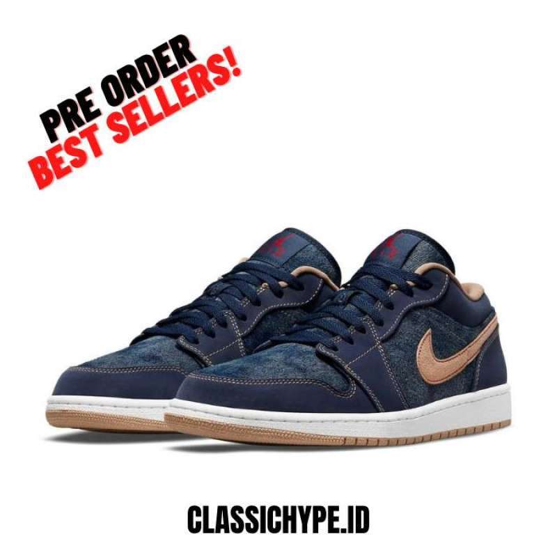 Jual Air Jordan 1 Low Denim 2021 44 Di Seller Classichype.id Villa Gading Mas 1 Block B 26 Kota Medan Blibli