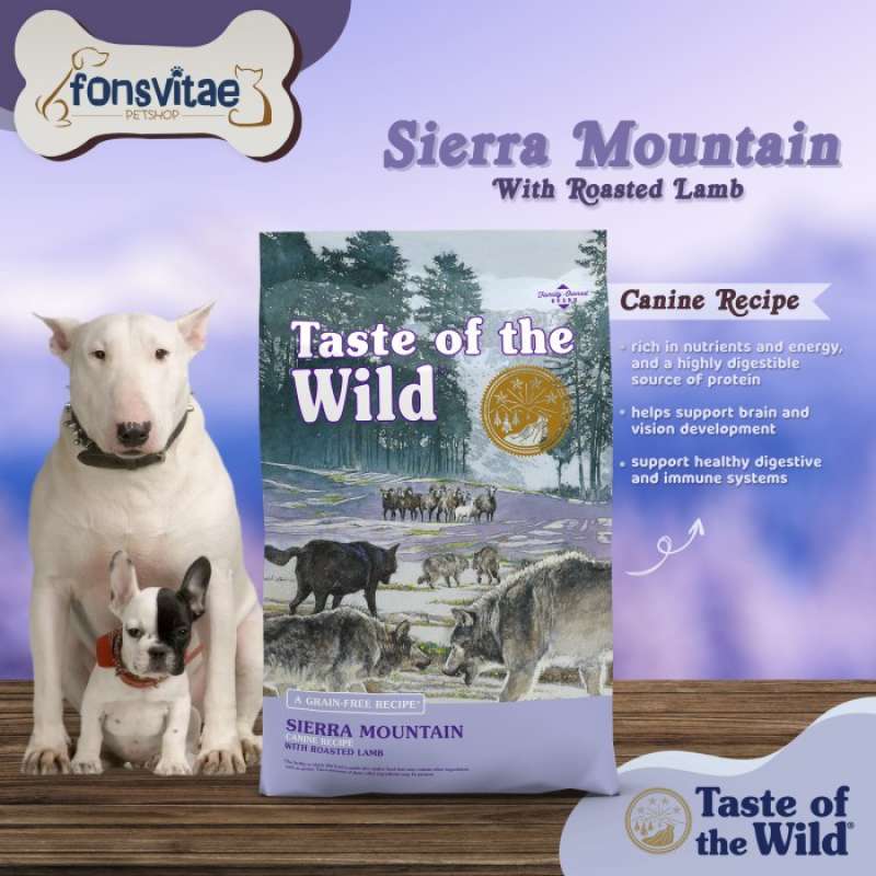 Taste of the wild sierra mountain 13kg 2025